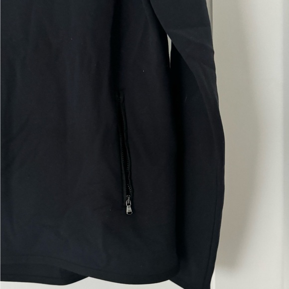 James Perse Black Mock Neck Scuba Knit Pullover Size 1 - Picture 8 of 8